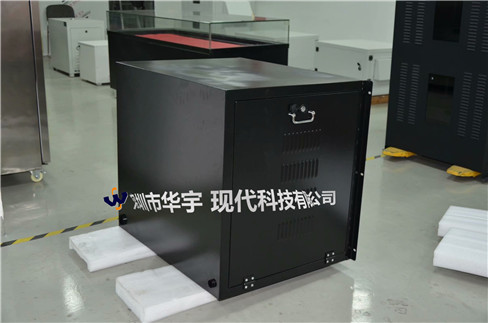 我司21號發(fā)貨浙江，為浙江某公司提供定制款恒溫恒濕戶外投影儀安裝柜(圖3)