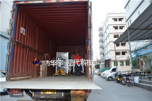 我司21號發(fā)貨浙江，為浙江某公司提供定制款恒溫恒濕戶外投影儀安裝柜(圖4)
